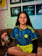 CAMISETA COLOMBIA VISITANTE 2026 NIÑO