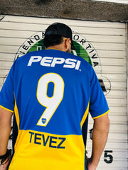 CAMISETA BOCA RETRO LOCAL 2002