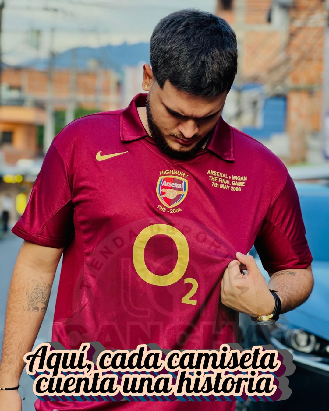 CAMISETA ARSENAL RETRO TERCERA 2006
