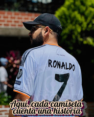 CAMISETA REAL MADRID RETRO 2014