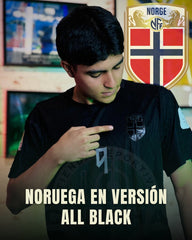 CAMISETA NORUEGA VISITANTE 2026 CON PARCHES