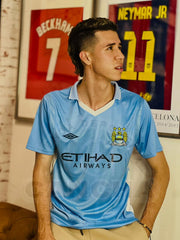 CAMISETA MACHESTER CITY RETRO LOCAL 2011/2012