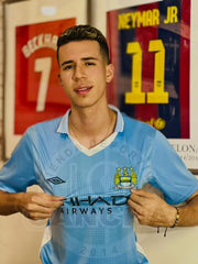 CAMISETA MACHESTER CITY RETRO LOCAL 2011/2012