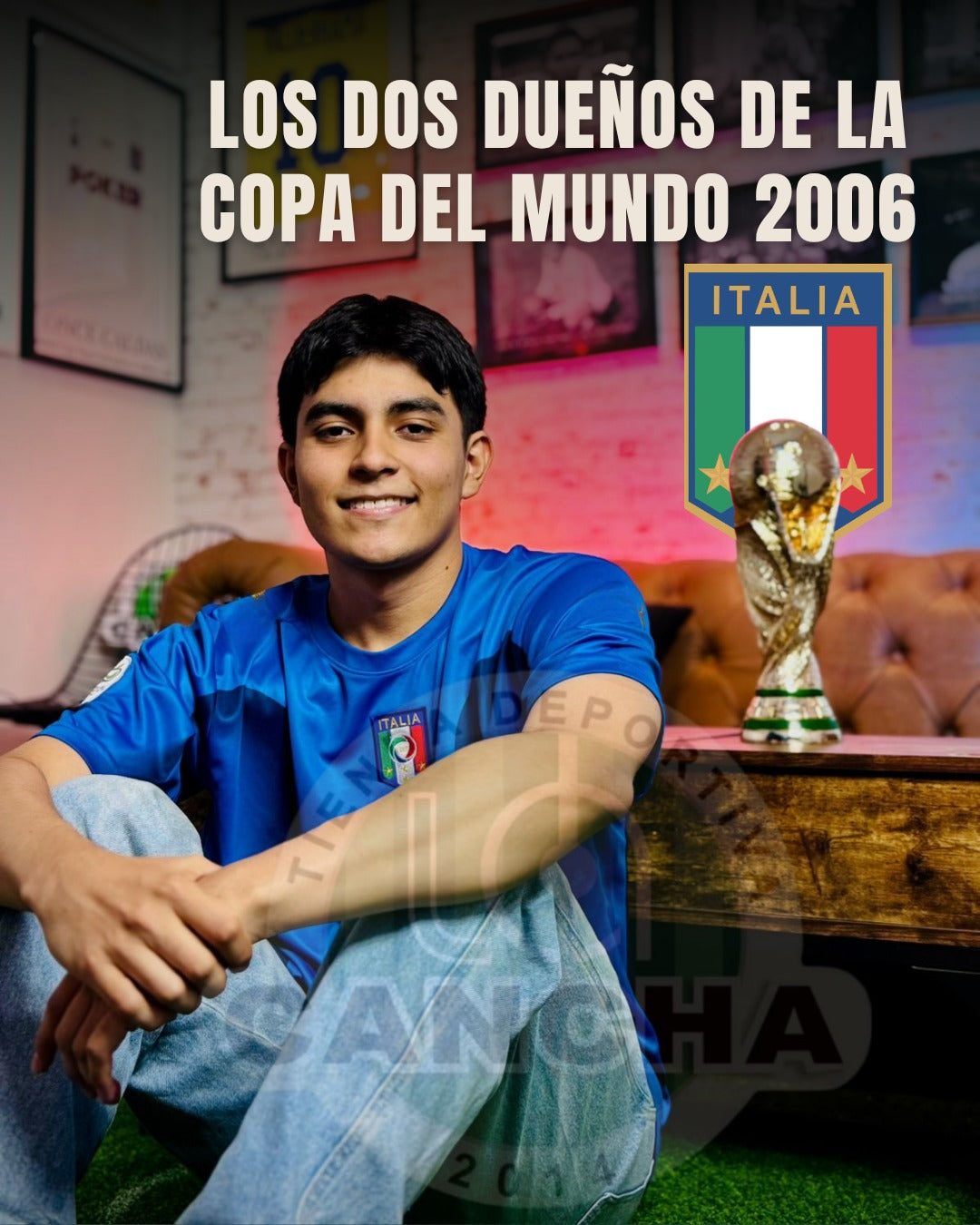 CAMISETA ITALIA RETRO LOCAL 2006