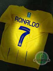 CAMISETA  AL NASSR LOCAL RONALDO 2024