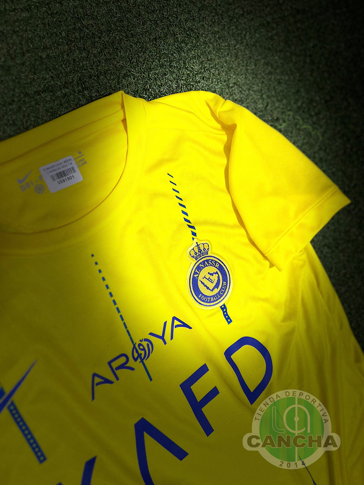 CAMISETA  AL NASSR LOCAL RONALDO 2024