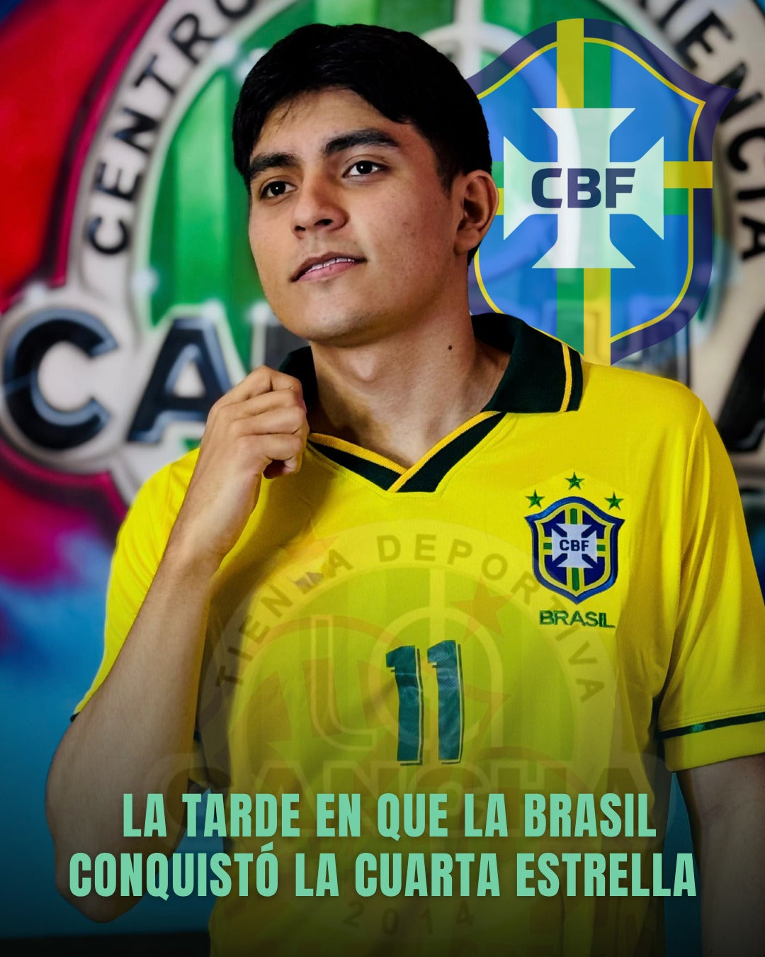 CAMISETA BRASIL RETRO LOCAL 1994