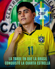 CAMISETA BRASIL RETRO LOCAL 1994