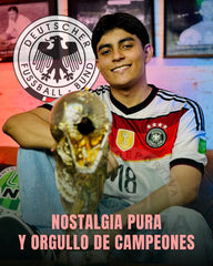 CAMISETA ALEMANIA RETRO LOCAL 2014