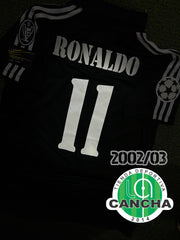 CAMISETA REAL MADRID RETRO VISITANTE 2002/03