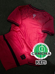 CAMISETA AMERICA DE CALI LOCAL ROJA 2023 KIDS