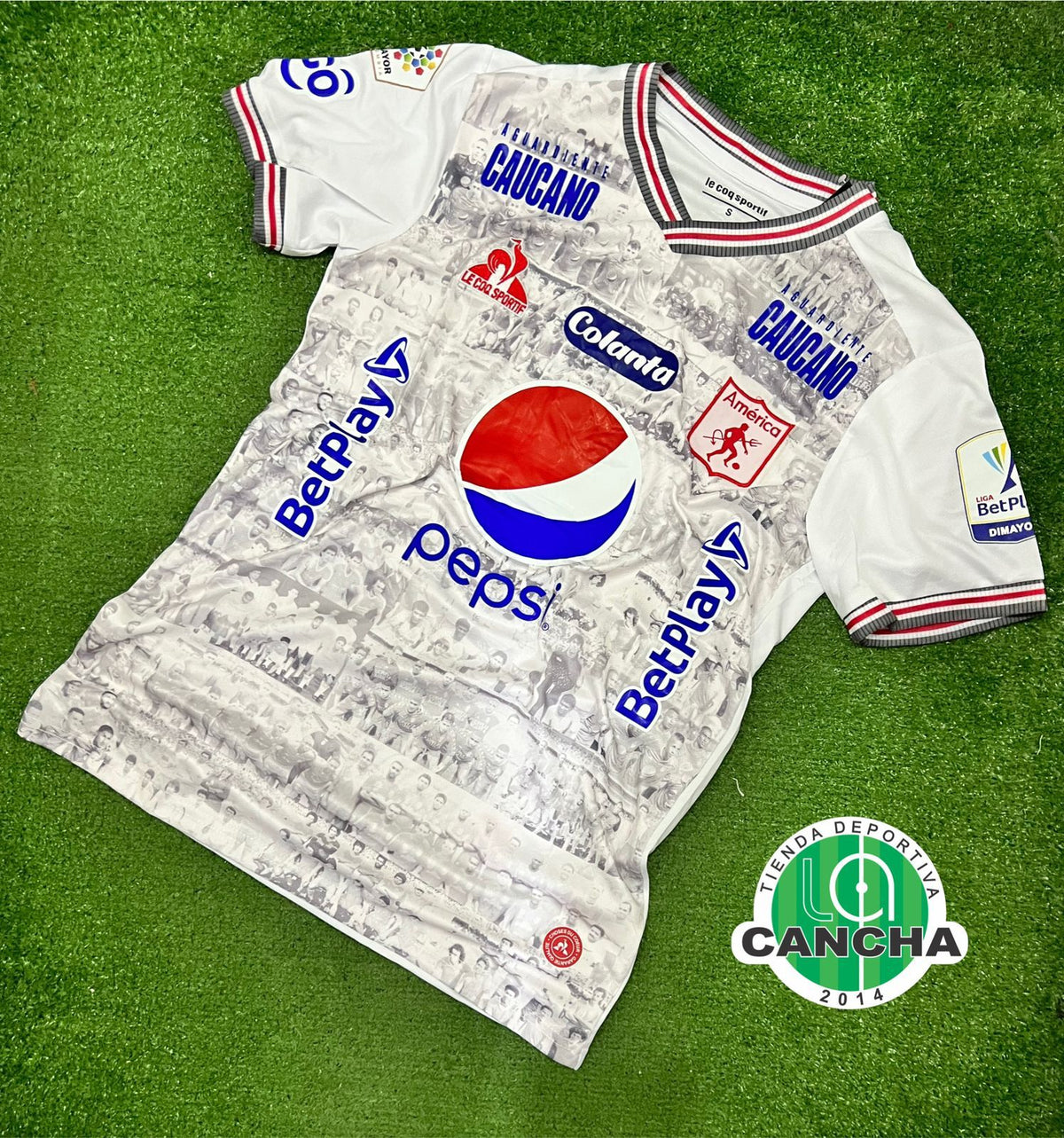 CAMISETA AMERICA DE CALI VERSION CAMPEONES