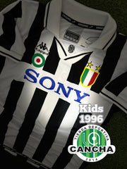 CAMISETA JUVENTUS RETRO LOCAL 1996 1.1 KIDS