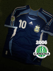 CAMISETA ARGENTINA RETRO VISITANTE 2006