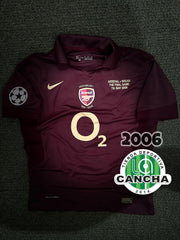 CAMISETA ARSENAL RETRO TERCERA 2006 1.1