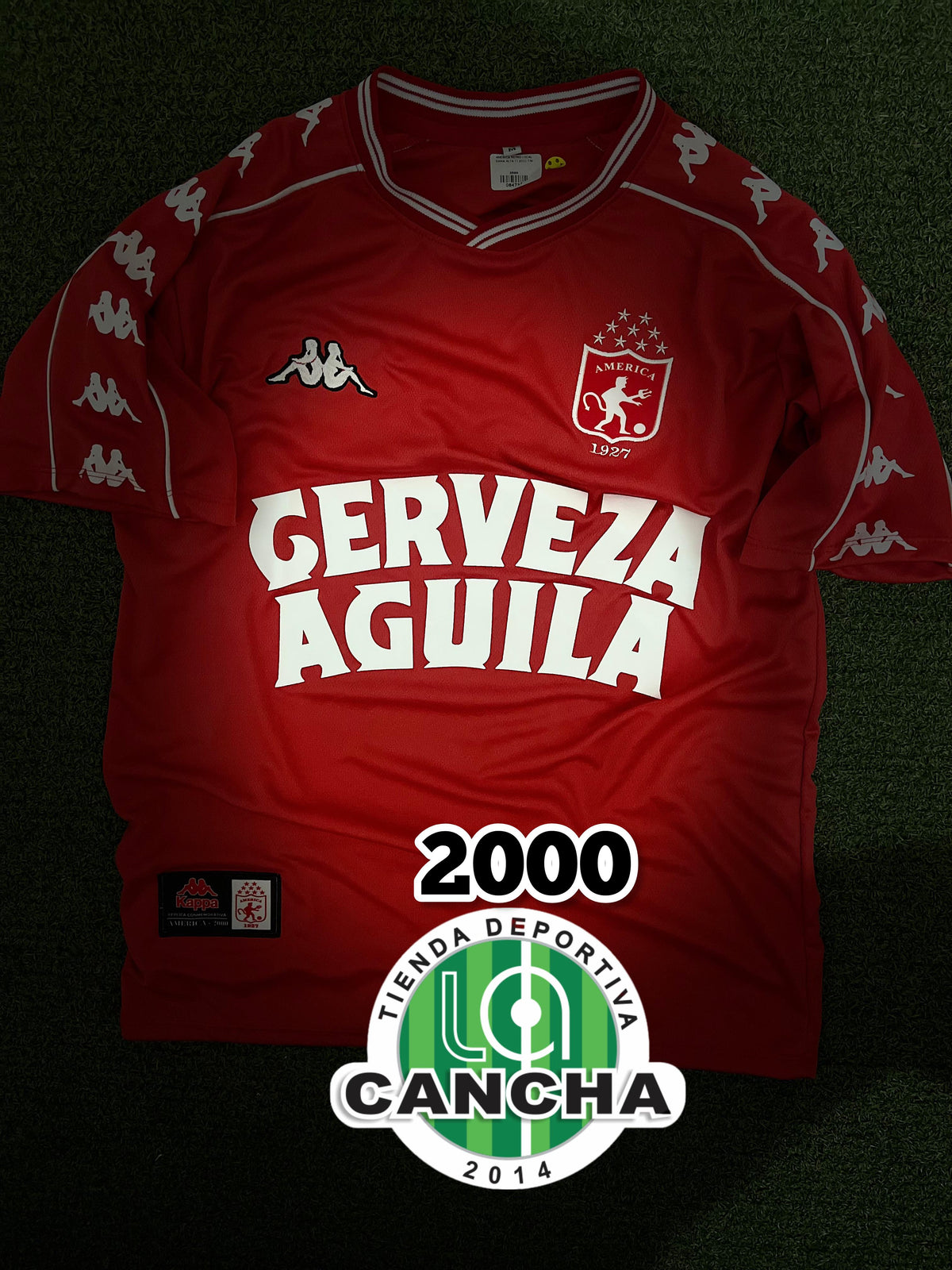 CAMISETA AMERICA DE CALI RETRO LOCAL 2000