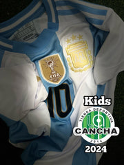 CAMISETA ARGENTINA LOCAL MESSI 2024/25 KIDS