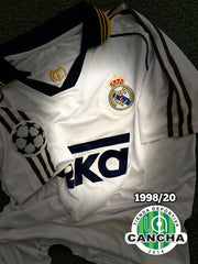 CAMISETA REAL MADRID LOCAL RETRO 1998/2000