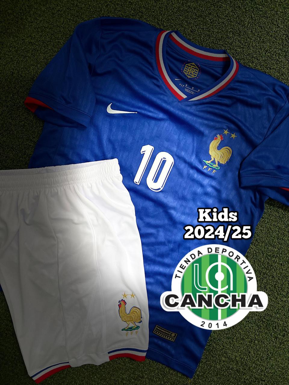 CAMISETA FRANCIA LOCAL 1.1 2024/2025 KIDS