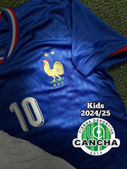 CAMISETA FRANCIA LOCAL 1.1 2024/2025 KIDS