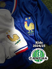 CAMISETA FRANCIA LOCAL 1.1 2024/2025 KIDS