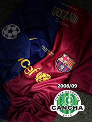 CAMISETA BARCELONA RETRO LOCAL 2008-2009