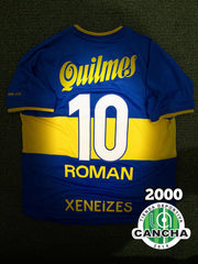 CAMISETA BOCA JUNIORS RETRO LOCAL 2000 1.1.