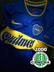 CAMISETA BOCA JUNIORS RETRO LOCAL 2000 1.1.