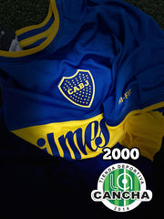 CAMISETA BOCA JUNIORS RETRO LOCAL 2000 1.1.