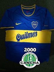 CAMISETA BOCA JUNIORS RETRO LOCAL 2000 1.1.