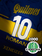 CAMISETA BOCA JUNIORS RETRO LOCAL 2000 1.1.