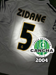 CAMISETA REAL MADRID LOCAL RETRO 2004 1.1