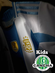 CAMISETA ARGENTINA LOCAL PLAYER 2024/2025 KIDS