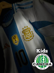 CAMISETA ARGENTINA LOCAL PLAYER 2024/2025 KIDS