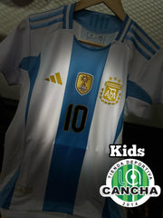 CAMISETA ARGENTINA LOCAL PLAYER 2024/2025 KIDS