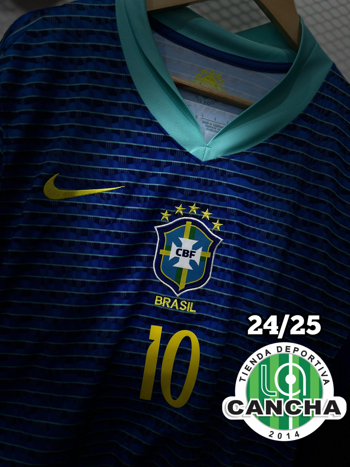 CAMISETA BRASIL VISITANTE 1.1 2024/2025