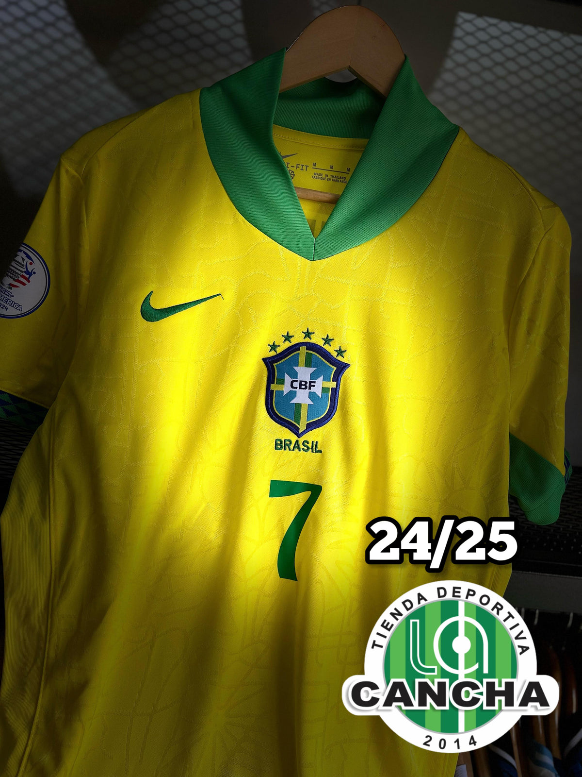 CAMISETA BRASIL LOCAL 1.1 FANS 2024/2025