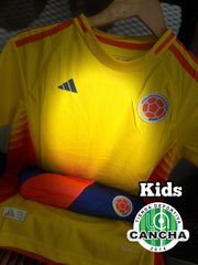 CAMISETA SELECCIÓN COLOMBIA LOCAL 2024/2025 KIDS