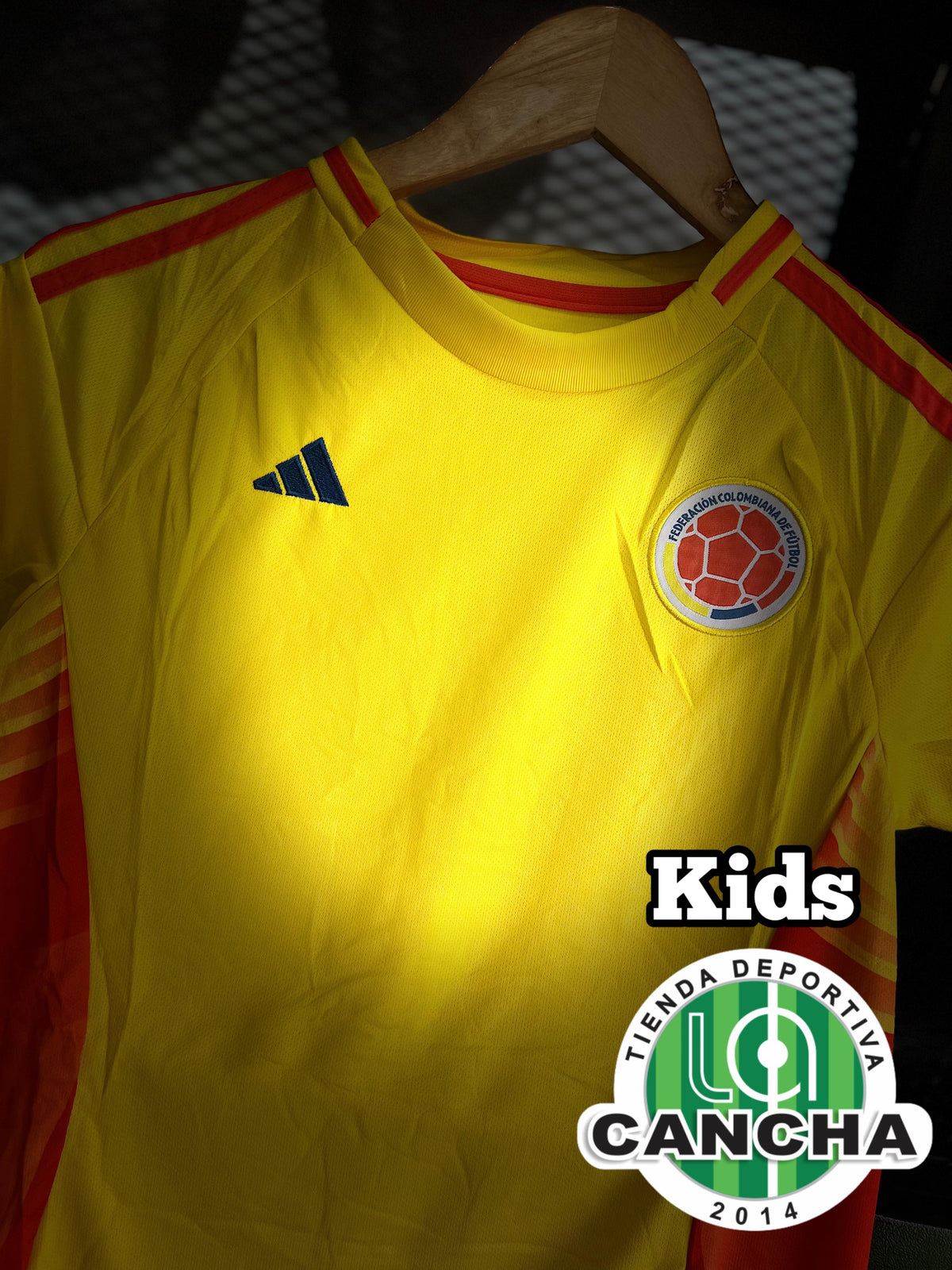 CAMISETA SELECCIÓN COLOMBIA LOCAL 2024/2025 KIDS