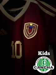 CAMISETA VENEZUELA LOCAL FANS 1.1 SOTELDO 2024/2025 KIDS