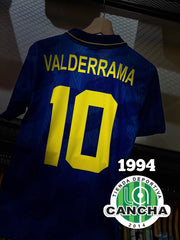 CAMISETA COLOMBIA RETRO VISITANTE GAMA ALTA 1994