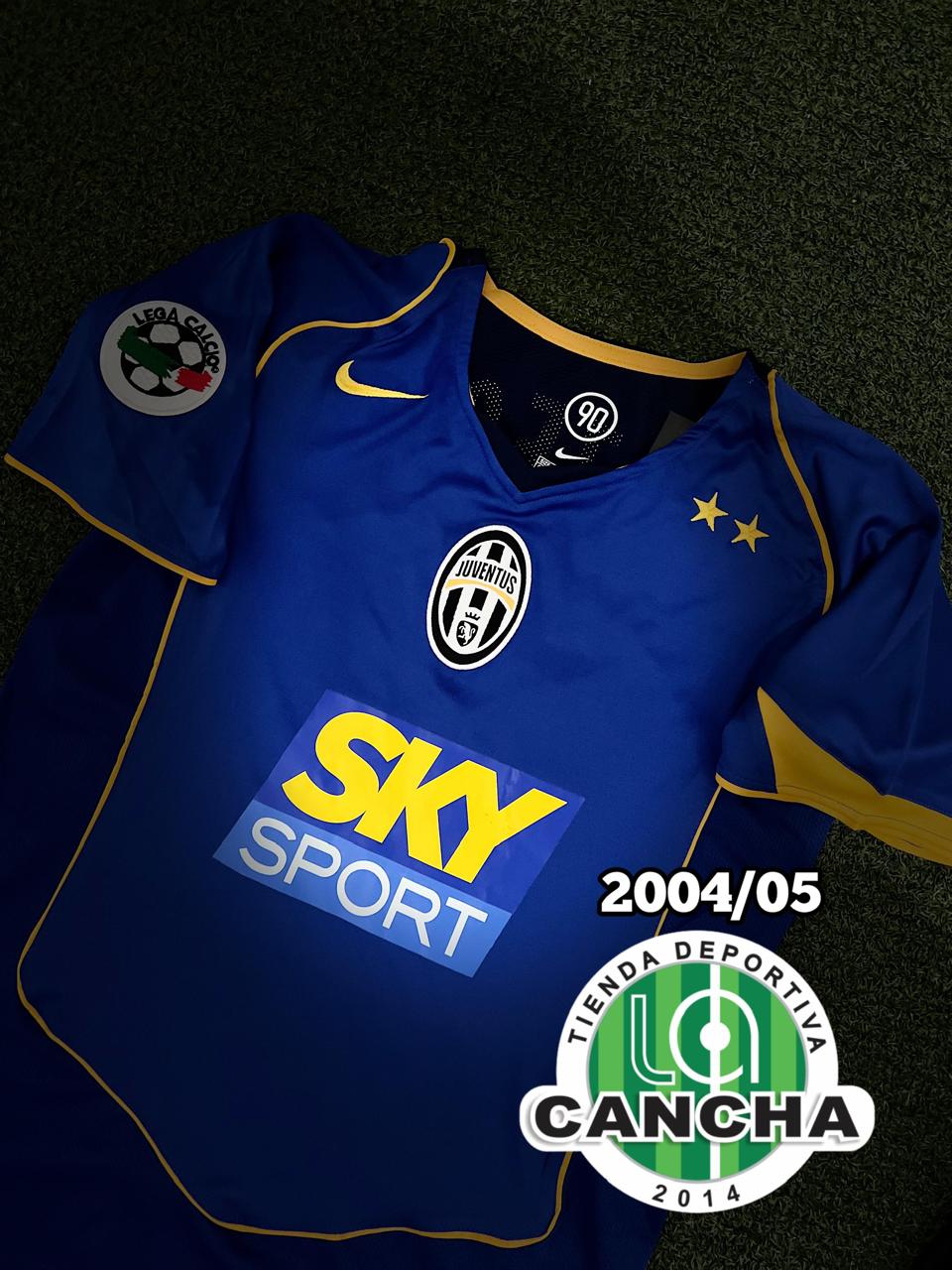 CAMISETA JUVENTUS RETRO VISITANTE 2004/2005