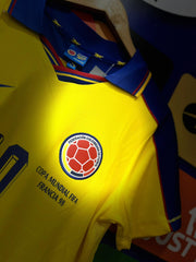 CAMISETA SELECCION COLOMBIA RETRO LOCAL 1.1 1998