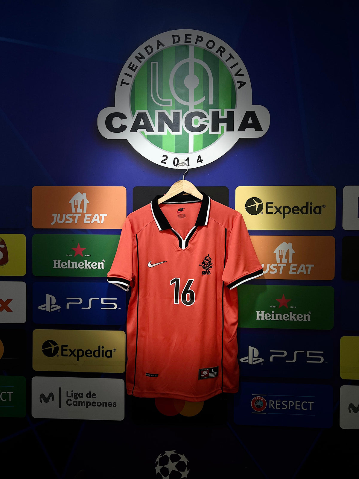 CAMISETA HOLANDA RETRO LOCAL 1998