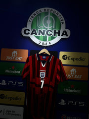 CAMISETA INGLATERRA RETRO VISITANTE 1998