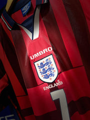 CAMISETA INGLATERRA RETRO VISITANTE 1998