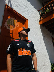 CAMISETA SANTOS RETRO NEGRA VERSION ESPECIAL 1.1 2011