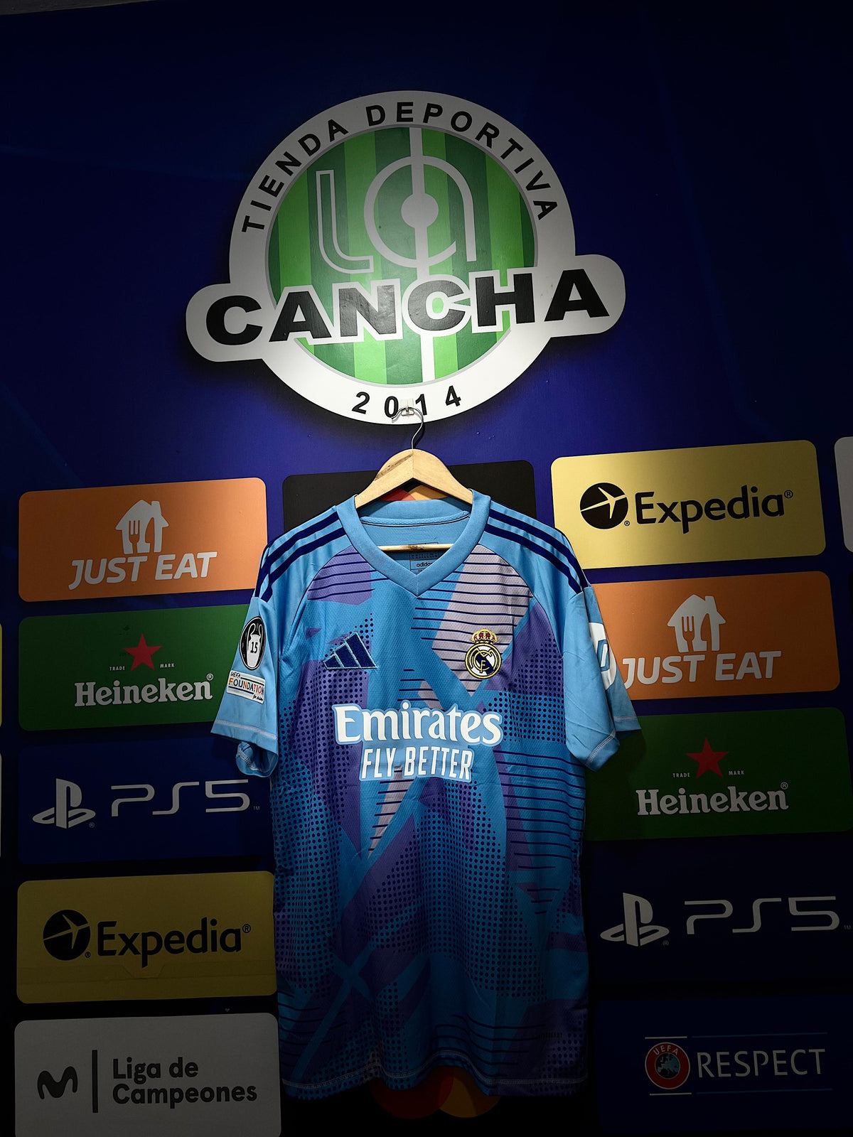 CAMISETA REAL MADRID PORTERO 2024/2025