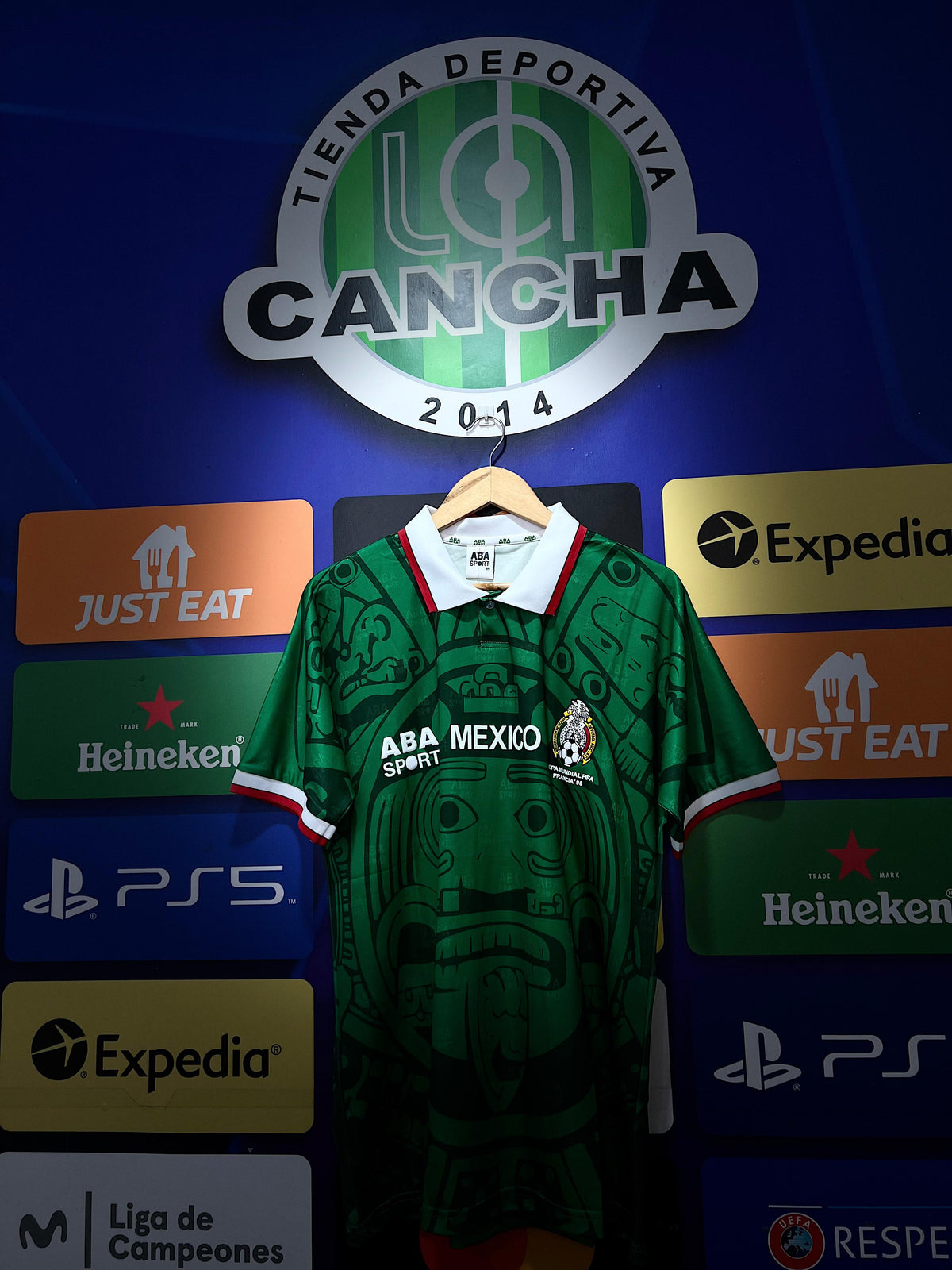 CAMISETA MEXICO RETRO LOCAL 1998