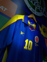 CAMISETA SELECCION COLOMBIA RETRO VISITANTE 1998 1.1